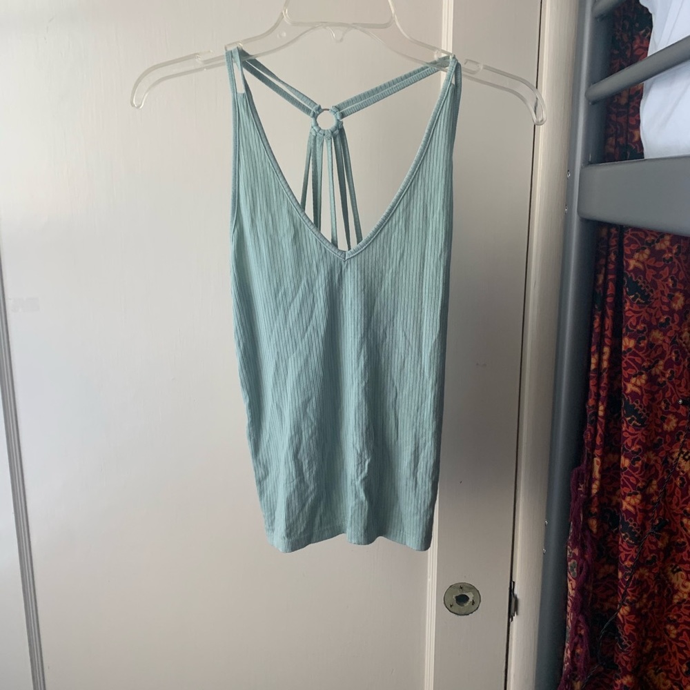 American Eagle Light Blue Tank Top